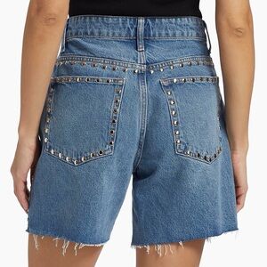 Reformation Raye Studded Denim short 31